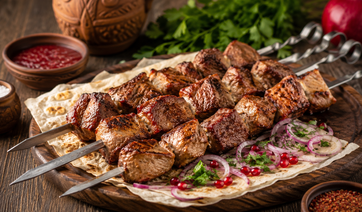 Traditional Georgian Mtsvadi Recipe: Authentic Georgian Barbecue
