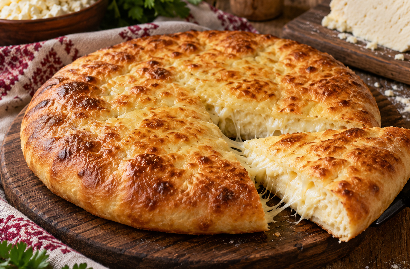 Authentic Imeruli Khachapuri Recipe