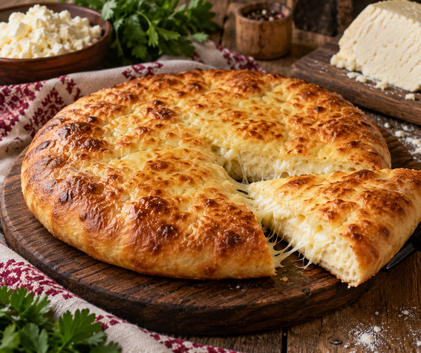 Authentic Imeruli Khachapuri Recipe
